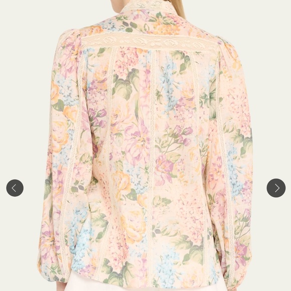 Zimmermann Halliday Lace Trim Shirt - Picture 4 of 11